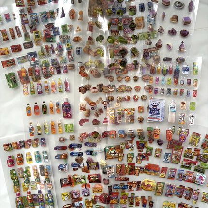 8pcs Set Korean Ins Cute Cartoon Cut Film Sticker for Phone Camera Luggage Journal Sticker Kawaii Decoration Sticker Gift