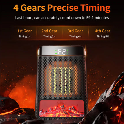 Portable Electric Heater For Heater Desktop Heaters Saving For Office Space PTC Ceramic Room Heater Warmer Machine for Winter