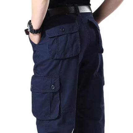 2025 Tactical Cargo Pants Men Cotton Overalls Outdoor Work Trousers Big Size Hombre Clothing Camo Hiking Pants Multiple pockets