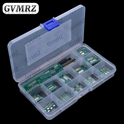 70PCS SMD to DIP Adapter Converter Plate PCB Board kit SOP14 SOP16 SOP24 SOP28 SOP10 SOP8 SOP28 SOP20 SOP SOP8 SOP28 SOP20