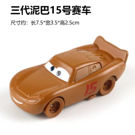 All Style Pixar Cars Metal Diecast Cars Model Lightning McQueen Alloy Car Number 4.19.28.36.51 101 Racing Series Toy