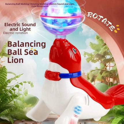 With Ball Spinning Dalmatian Toys Smart Walking Electronic Stunt Bump Go Dancing Dog Dancing Function