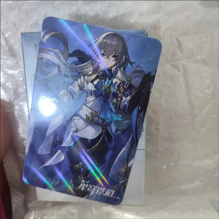 Honkai:Star Rail 50PCS/Set Decor Laser Lomo Card Photocard HD Double-sided Small Album Photo Card For Fans Collection Postcard