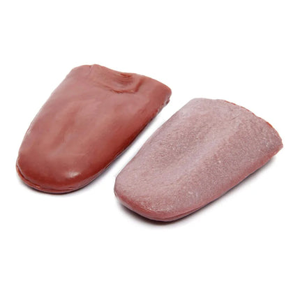 1Pcs Funny Fake Through Tongue Prank Piercing Interesting Silicone Prop Halloween Toy Birthday Party Horror Magic Tricks Jokes