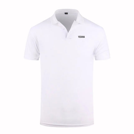 100% Cotton Work Clothes Polo Shirt, Custom Pure Material, Corporate Culture Short-Sleeved T-Shirt, Embroidery Printing Logo Word