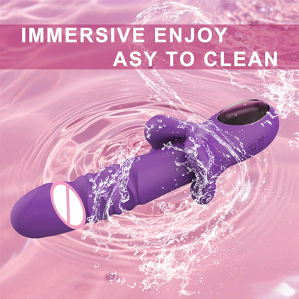 Mouth Thrusting Dildo Vibrator 10 Vibrating Modes  G-Spot Clitoris Stimulator Female Fast Orgasm Sex Toys for Couple Pleasure