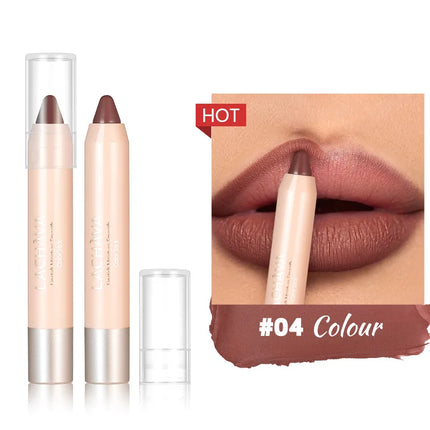 Matte Finish Waterproof Lip Liner 8 Colors Long Lasting Lip Pencil Contour Pen Sexy Red Tint For Perfect Lip Makeup