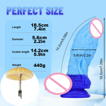 Sex Machine Sav Elastic Contraction Adapter for V-U-LOCK Attachments Dildo Saber Jigsaw Reciprocating Saw A Large Animal Dildo