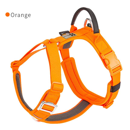 SMALL COMBINATION Large Dog Collar Harness and Leash Sets No-Pull Reflective Medium Dog Chest Vest Pet German Shepherd Training