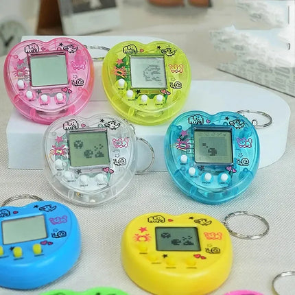 Nostalgic Tamagotchi Virtual Digital Pet Handheld Game, Mini Retro Cyber Electronic Animal Pocket Toy