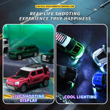 2026 RC Car MINI Alloy 1/64 Upgraded Remote Control Car Convenient to Carry 60 Minutes of Work Time Children's Gifts Toys