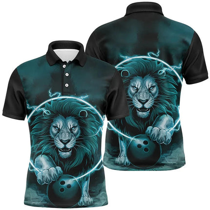 Bowling Game Jersey New Design Men Women Lapel Short Sleeve Polo Shirt Cool Graffiti Graphic Funny Personality Custom Top 2025