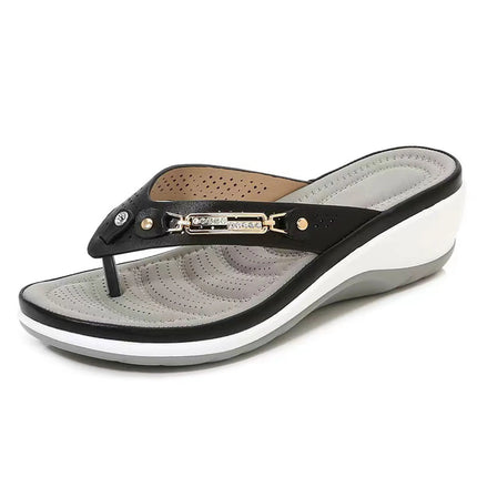 2024 Women's Slippers New Fashion Slides Non-Slip Shoes Beach Sandals Women Outside Leisure Flip Flops Wear Open Toe