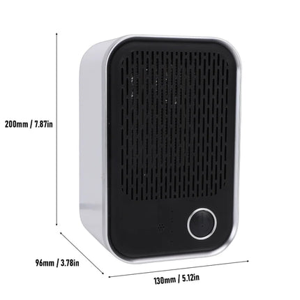 Auto Shut Off Desktop Heater PTC Ceramic Overheat Prevention 3 Modes Room Heating Fan For Winter Indoor Use