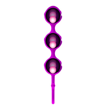 Detachable Kegel Ball Vaginal Tighten Silicone Ben Wa Balls Jiggle Ball Shrinking Ball G-spot Anal Stimulation Anal Bead Sex Toy