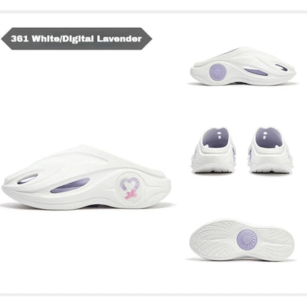 361 Degrees AG Aaron Gordon Whale 2 Men‘s Trendy Slippers Technology Soft Elastic Comfortable Thick Bottom Slippers 672421103