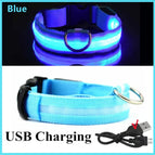 XL 42-56 CM / Blue USB Charging