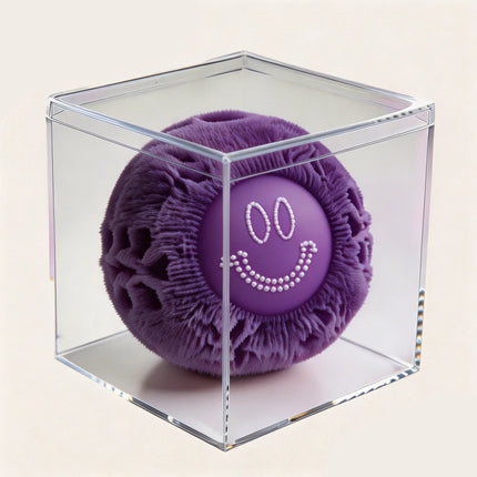 Transparent Acrylic Organizer Box for Nee Doh Squishy Toys, Dust & Moisture Proof Protective Case for Stress Relief Toys
