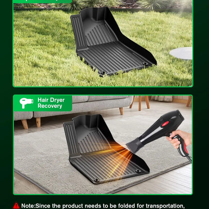 For New Tesla Model Y Launch 2025+ Juniper 2025+ TPE Floor Mats & Cargo Liner, All Weather Trunk Mats Floor Liner Backrest Mats