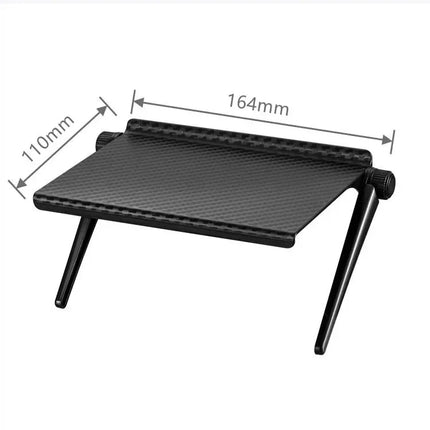Adjustable TV/Monitor Top Shelf Organizer - Universal Space-Saving Rack for Router, Media Box,Accessories & Cable Management
