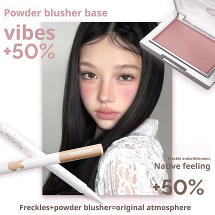 HYNTOOR Two-in-one Cream Blush Concealer Blush Palette Pigmented Long-Lasting Cheek Blush Multiple Shades Natural Flush