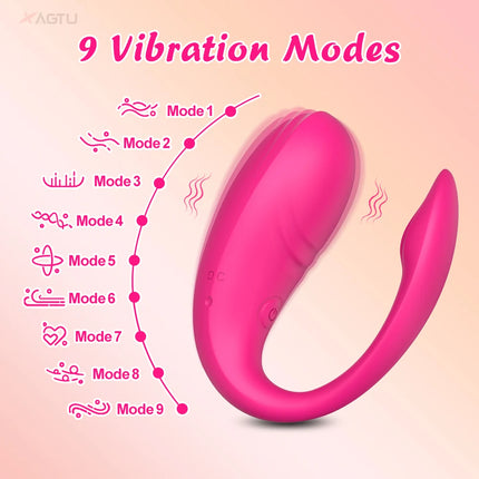 APP Control Vibrating Love Egg Wearable Women Panties Vibrator Vagina G-Spot Stimulator Interaction Adult Sex Toy for Couples