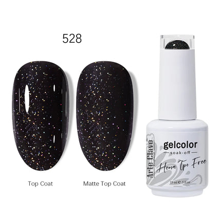 Arte Clavo HEMA TPO FREE Gel Nail Polish 15ML Long Lasting For Manicure Semi Permanent Nail Art UV LED Gel Varnish Nail Supplies