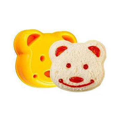 Sandwich Cutter And Sealer Set For Kids Children Food Cookies Bread Toast Maker Mold Fruit Vegetable Cutters Shapes Baking Tools