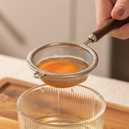 New Stainless Steel Matcha Sifter Very Fine Mesh Rust-Proof Tea Strainer Easy to Clean Small Food Sifters for Kitchen