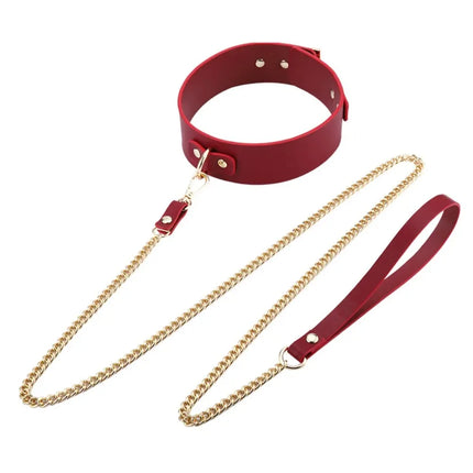 Sex Couple Bdsm Bondage Set Split Leather Restraints Collars Wrist Ankle Cuff Handcuffs Sex Toys For male and female Adult Games