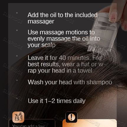 Use with massage tools Hair root conditioner gently massages your scalp to solve hair problems and protect your scalp health.