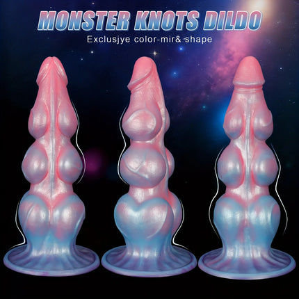 4 sizes oversized dog knot dildo, female masturbation anal dildo, vaginal massager anal dilator, female male gay, adult sex toy