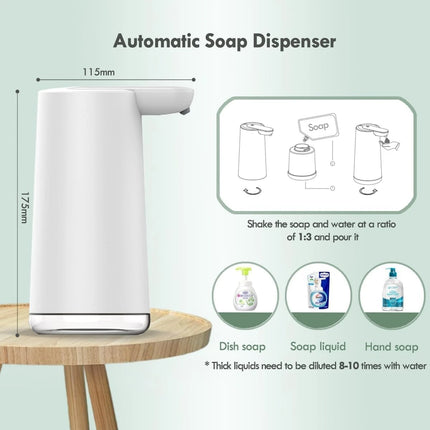 Intelligent Automatic Sensor Soap Dispenser Electric Foaming Machine Contactless Hand Sanitizer Machine