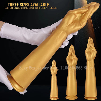 Big Fisting Anal Plug Strong Suction Cup Hand Butt Plug Large Long Silicone Fisting Vagina Dilator Sex Toys For Women Men Gay