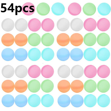 1-60P New Reusable Water Balloons Refillable Water Balloon Quick Fill Self Sealing Water Bomb Splash Balls  Swimming Pool