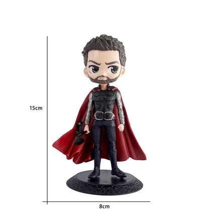 11 style Of Hot toys Avengers Characters Spider-Man Iron Man Captain America Thor Wonder Woman. Action Figure Decorative Toys