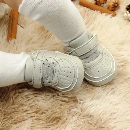 Hot Selling Baby Casual Sports Shoes Spring and Autumn Girls and Boys High Quality Rubber Sole Anti Slip Prewalker Shoes