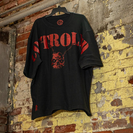 TILL THE DEATH Shirt TTD Athletics Oversized Tee in Black US SIZE Shirt Powerwing Shirt