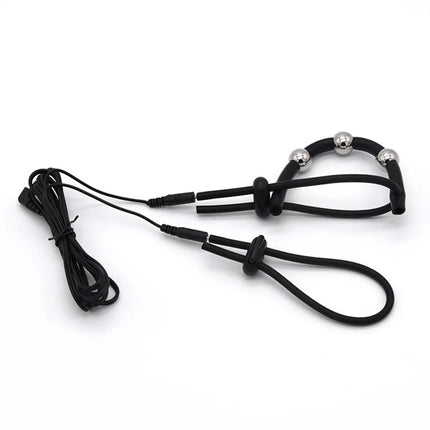 Promotion Electroshock E-stim Sex Products Electrosex Penis Ring E-stim Anal Butt Plug Electrostimulation Nipple Clamps Estim