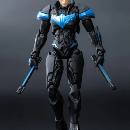 New Blokees DC Heros Series Champion Class Nightwing Robin Action Figures Movable Model Assembled Figures Superman Batman figure