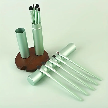 5-piece cosmetic brush set, eye shadow concealer soft brush, portable travel mini cosmetic tool brush
