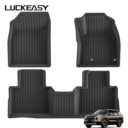 for Mitsubishi Outlander 2023-2024 Car Floor Mats Car Accessories Cargo Liner Trunk Mat Protection Pad Only Fit Right-Hand Drive