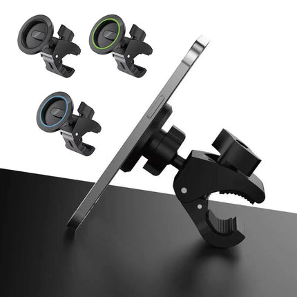 Removable Magnetic Support Gps Handlebar Bicycle Electric Scooter Phone Holder For iPhone 17 16 Magsafe Bike Mobile Support ﻿