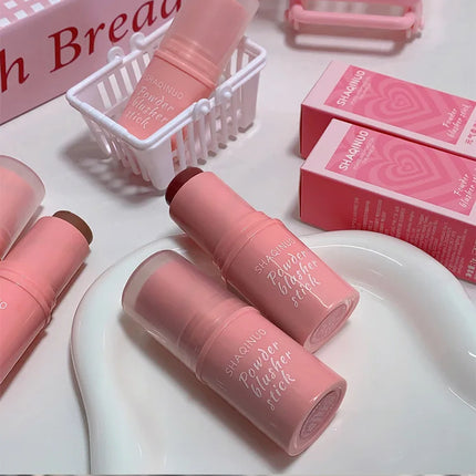 Velvet Matte Smooth Blush Stick Long-lasting And Low Saturation Natural Makeup Effect And Easy To Apply