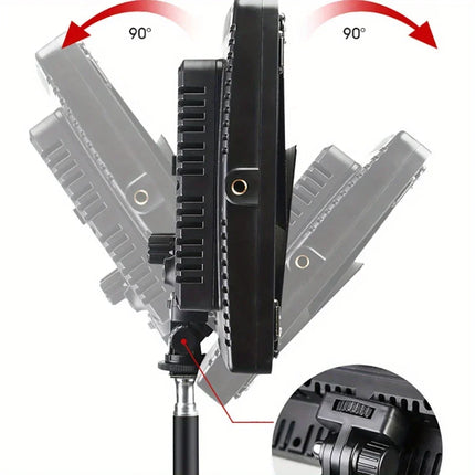 LED Photo Studio Light Video Studio Light With Dimmable for Game Live Video Lighting Portable Video Recording Photography Lamp