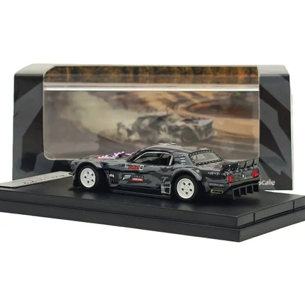 SW 1/64 For Mustang 1965 Hoonicorn RTR V3 HORZON / KamaZ trailer Car Diecast Model Collection Auto Gift