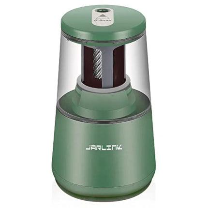 Electric Pencil Sharpener, Heavy-Duty Helical Blade to Fast Sharpen, Auto Stop for No.2/Colo Pencils 6-8mm,AC Adapter/Battery O