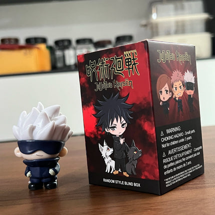 2026 new Anime Kaisen Figure Q Version Satoru Gojo Itadori Yuji Fushiguro Megumi Kugisaki Model Car Decora Blind Box Gift Toy