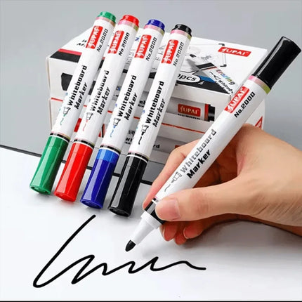 1/4pcs White Board Marker Pens Erasable Water-Based Marker Pens For Teaching Recommended Office Supplies A7932