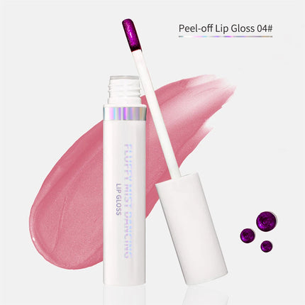 Non-stick Cup Cracking Lip Stain Wipe Off Pink Lip Tint Transfer Proof Lasting Peel Off Metallic Lip Mask Waterproof Cosmetics